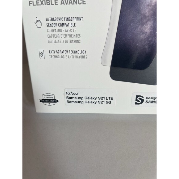 Otterbox Alpha Flex Screen Protector for Samsung Galaxy S21 LTE, S21 5G 77-81282 - Picture 2 of 3